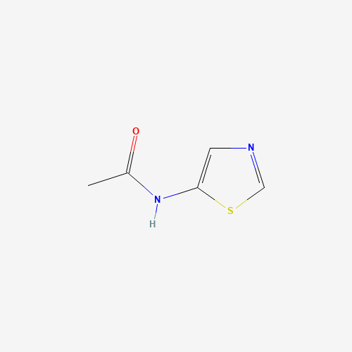 N-(1,3-thiazol-5-yl)acetamide (CAS: 408507-23-3) - Chemical Structure and Molecular Formula 