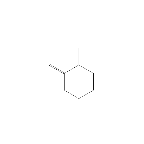 1-methyl-2-methylidenecyclohexane (CAS: 2808-75-5) - Chemical Structure and Molecular Formula 