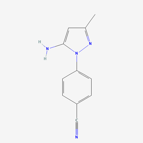 4-(5-amino-3-methylpyrazol-1-yl)benzonitrile (CAS: 1152945-26-0) - Related Chemical Product
