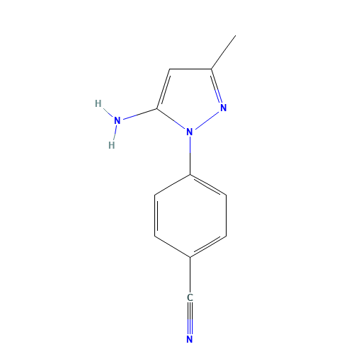4-(5-amino-3-methylpyrazol-1-yl)benzonitrile (CAS: 1152945-26-0) - Related Chemical Product