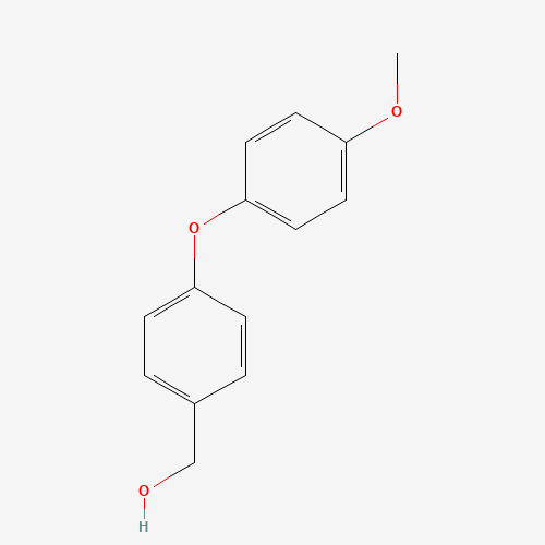 [4-(4-methoxyphenoxy)phenyl]methanol (CAS: 70151-68-7) - Chemical Structure and Molecular Formula 