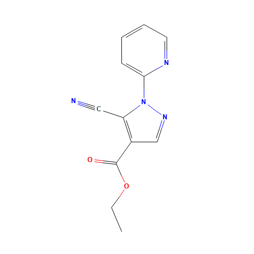 ethyl 5-cyano-1-pyridin-2-ylpyrazole-4-carboxylate (CAS: 98475-62-8) - Related Chemical Product