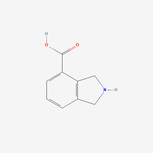 2,3-dihydro-1H-isoindole-4-carboxylic acid (CAS: 658683-13-7) - Chemical Structure and Molecular Formula 