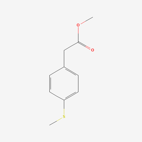 methyl 2-(4-methylsulfanylphenyl)acetate (CAS: 70290-37-8) - Chemical Structure and Molecular Formula 