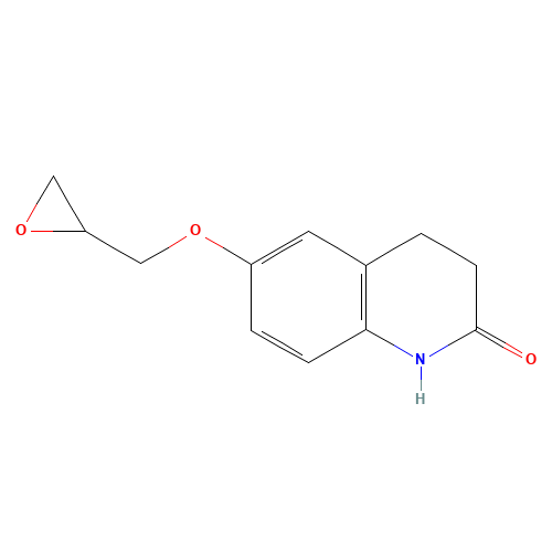6-(oxiran-2-ylmethoxy)-3,4-dihydro-1H-quinolin-2-one (CAS: 51780-90-6) - Related Chemical Product