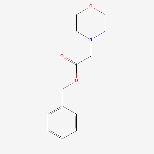 benzyl 2-morpholin-4-ylacetate (CAS: 53342-23-7) - Chemical Structure and Molecular Formula 