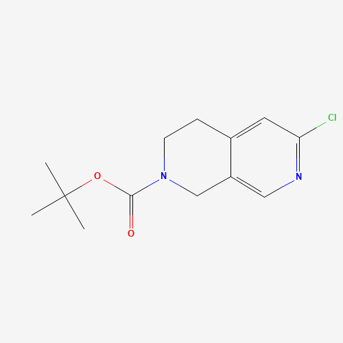 tert-butyl 6-chloro-3,4-dihydro-1H-2,7-naphthyridine-2-carboxylate (CAS: 1396777-92-6) - Related Chemical Product