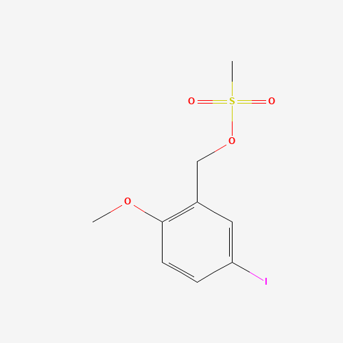 (5-iodo-2-methoxyphenyl)methyl methanesulfonate (CAS: 1539311-16-4) - Related Chemical Product