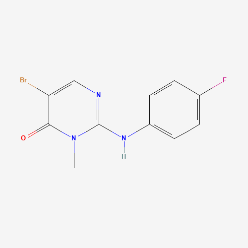 5-bromo-2-(4-fluoroanilino)-3-methylpyrimidin-4-one (CAS: 949557-44-2) - Related Chemical Product