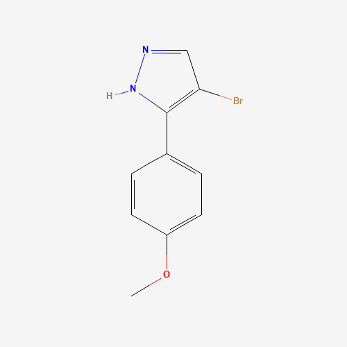 4-bromo-5-(4-methoxyphenyl)-1H-pyrazole (CAS: 474706-38-2) - Related Chemical Product