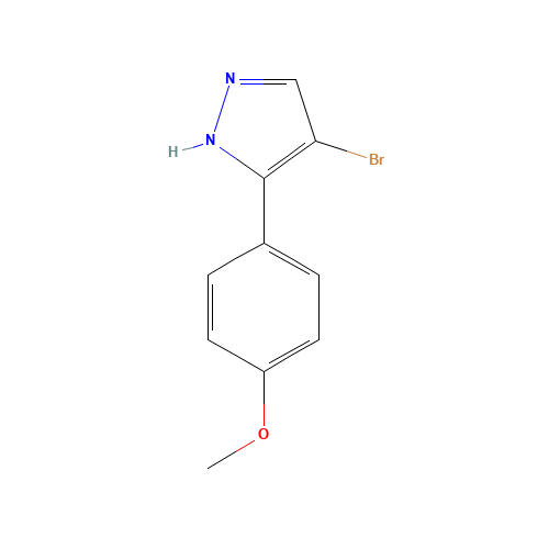 4-bromo-5-(4-methoxyphenyl)-1H-pyrazole (CAS: 474706-38-2) - Related Chemical Product