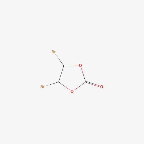 4,5-dibromo-1,3-dioxolan-2-one (CAS: 30413-33-3) - Chemical Structure and Molecular Formula 