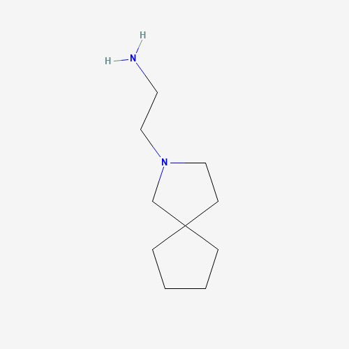 2-(2-azaspiro[4.4]nonan-2-yl)ethanamine (CAS: 1007-77-8) - Chemical Structure and Molecular Formula 