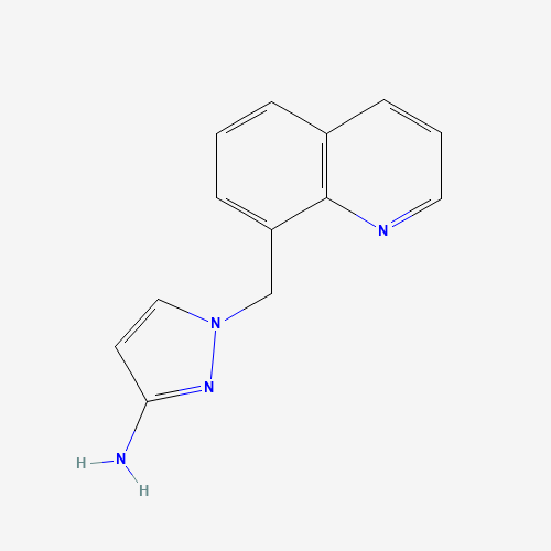 1-(quinolin-8-ylmethyl)pyrazol-3-amine (CAS: 1183577-36-7) - Related Chemical Product