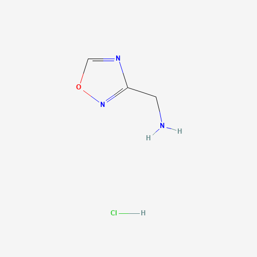 1,2,4-oxadiazol-3-ylmethanamine;hydrochloride (CAS: 370103-73-4) - Chemical Structure and Molecular Formula 