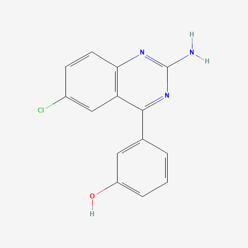 3-(2-amino-6-chloroquinazolin-4-yl)phenol (CAS: 915692-70-5) - Related Chemical Product