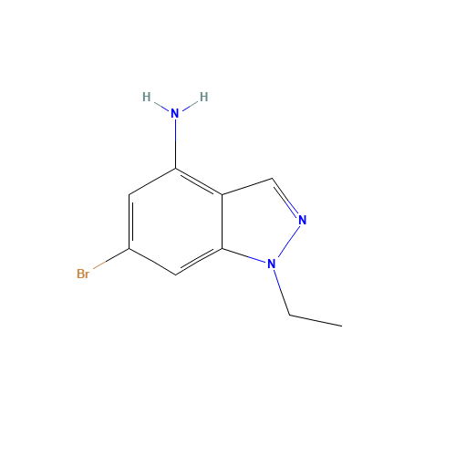 6-bromo-1-ethylindazol-4-amine (CAS: 1199243-86-1) - Related Chemical Product