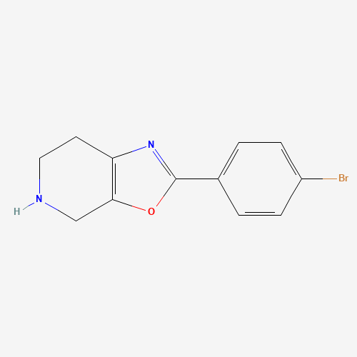 2-(4-bromophenyl)-4,5,6,7-tetrahydro-[1,3]oxazolo[5,4-c]pyridine (CAS: 885272-79-7) - Related Chemical Product