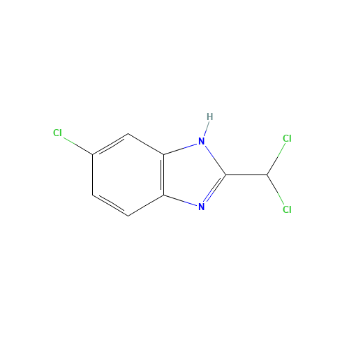 6-chloro-2-(dichloromethyl)-1H-benzimidazole (CAS: 30183-18-7) - Related Chemical Product