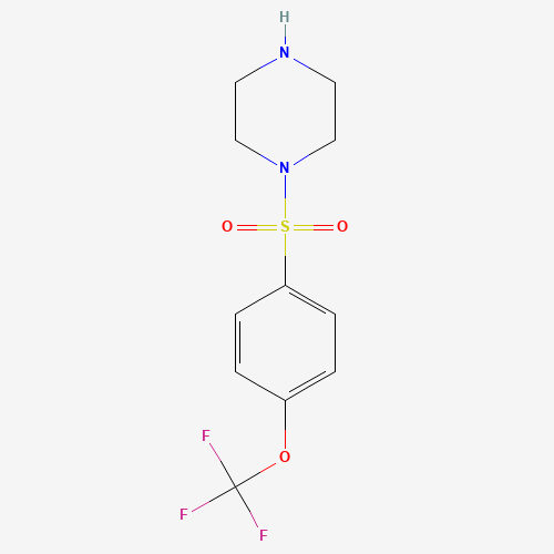 1-[4-(trifluoromethoxy)phenyl]sulfonylpiperazine (CAS: 756859-05-9) - Related Chemical Product