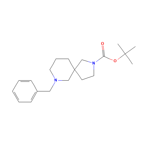 tert-butyl 9-benzyl-2,9-diazaspiro[4.5]decane-2-carboxylate (CAS: 1245649-93-7) - Related Chemical Product