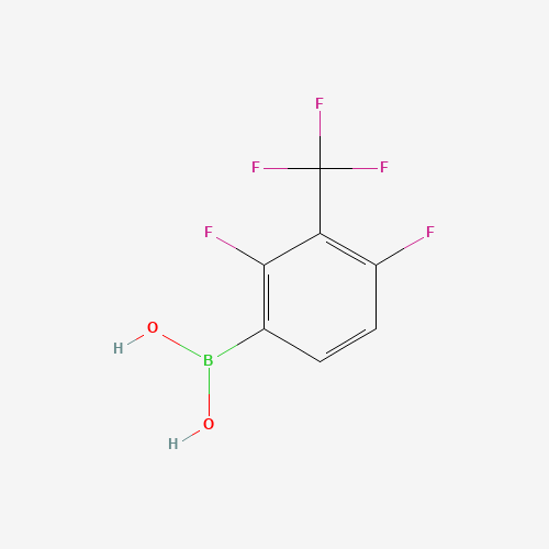[2,4-difluoro-3-(trifluoromethyl)phenyl]boronic acid (CAS: 769937-40-8) - Related Chemical Product