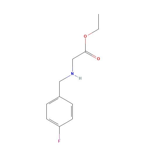 ethyl 2-[(4-fluorophenyl)methylamino]acetate (CAS: 501653-63-0) - Related Chemical Product