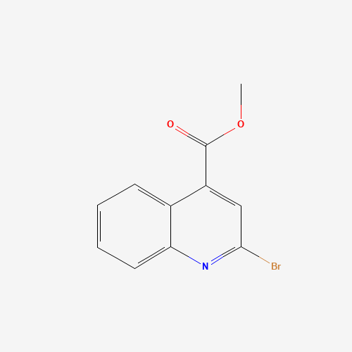 methyl 2-bromoquinoline-4-carboxylate (CAS: 103502-48-3) - Chemical Structure and Molecular Formula 