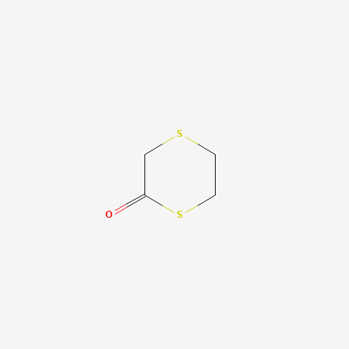 1,4-dithian-2-one (CAS: 74637-14-2) - Chemical Structure and Molecular Formula 