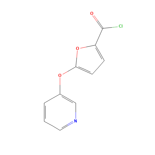 5-pyridin-3-yloxyfuran-2-carbonyl chloride (CAS: 859850-59-2) - Related Chemical Product