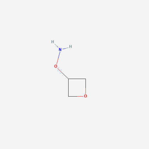 O-(oxetan-3-yl)hydroxylamine (CAS: 169956-86-9) - Chemical Structure and Molecular Formula 