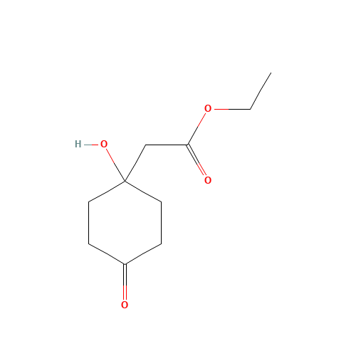 ethyl 2-(1-hydroxy-4-oxocyclohexyl)acetate (CAS: 81053-18-1) - Related Chemical Product