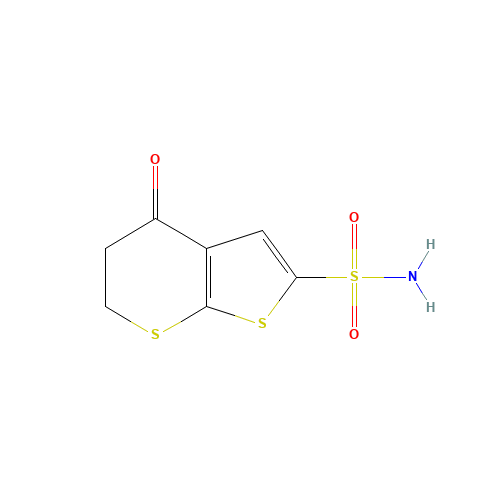 4-oxo-5,6-dihydrothieno[2,3-b]thiopyran-2-sulfonamide (CAS: 105951-31-3) - Related Chemical Product