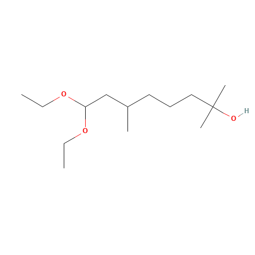 8,8-diethoxy-2,6-dimethyloctan-2-ol (CAS: 7779-94-4) - Related Chemical Product