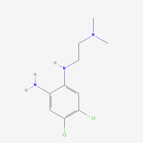 4,5-dichloro-2-N-[2-(dimethylamino)ethyl]benzene-1,2-diamine (CAS: 1137-92-4) - Related Chemical Product