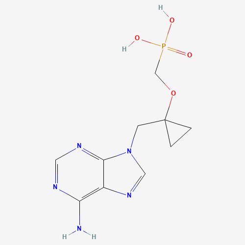 [1-[(6-aminopurin-9-yl)methyl]cyclopropyl]oxymethylphosphonic acid (CAS: 441785-21-3) - Related Chemical Product