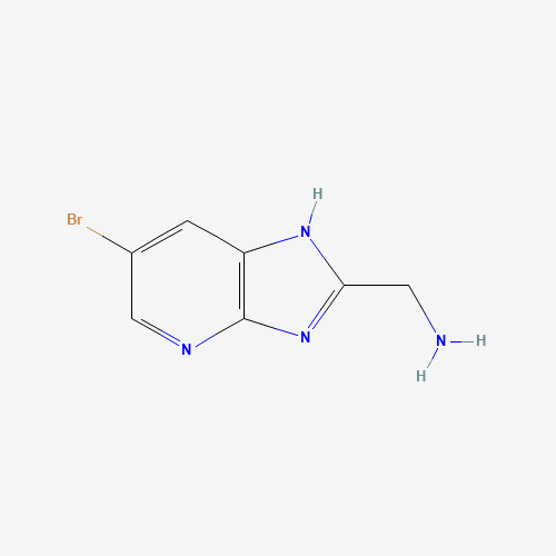 (6-bromo-1H-imidazo[4,5-b]pyridin-2-yl)methanamine (CAS: 713139-54-9) - Related Chemical Product