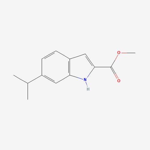 methyl 6-propan-2-yl-1H-indole-2-carboxylate (CAS: 213596-37-3) - Related Chemical Product