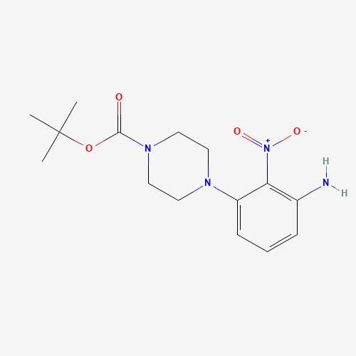 tert-butyl 4-(3-amino-2-nitrophenyl)piperazine-1-carboxylate (CAS: 84807-37-4) - Related Chemical Product