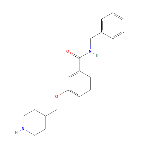 N-benzyl-3-(piperidin-4-ylmethoxy)benzamide (CAS: 1443208-22-7) - Related Chemical Product