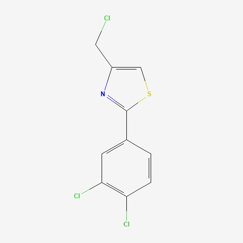 4-(chloromethyl)-2-(3,4-dichlorophenyl)-1,3-thiazole (CAS: 89873-42-7) - Related Chemical Product