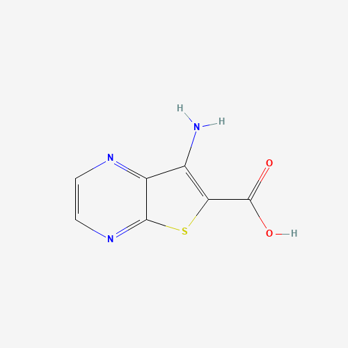 7-aminothieno[2,3-b]pyrazine-6-carboxylic acid (CAS: 56881-31-3) - Related Chemical Product
