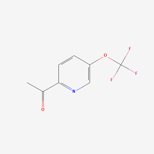 1-[5-(trifluoromethoxy)pyridin-2-yl]ethanone (CAS: 1060814-98-3) - Related Chemical Product