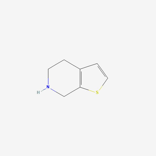 4,5,6,7-tetrahydrothieno[2,3-c]pyridine (CAS: 62019-71-0) - Chemical Structure and Molecular Formula 