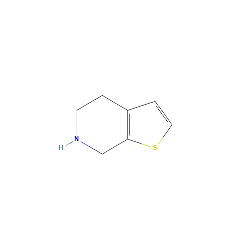 4,5,6,7-tetrahydrothieno[2,3-c]pyridine (CAS: 62019-71-0) - Chemical Structure and Molecular Formula 