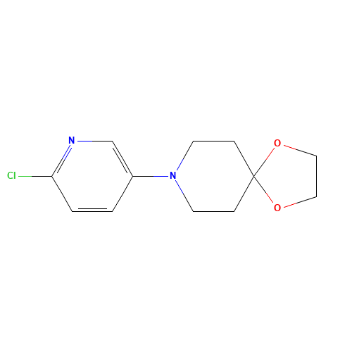 8-(6-chloropyridin-3-yl)-1,4-dioxa-8-azaspiro[4.5]decane (CAS: 935839-40-0) - Related Chemical Product