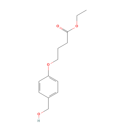 ethyl 4-[4-(hydroxymethyl)phenoxy]butanoate (CAS: 174884-11-8) - Related Chemical Product