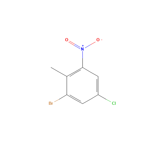 1-bromo-5-chloro-2-methyl-3-nitrobenzene (CAS: 885518-95-6) - Related Chemical Product