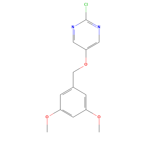 2-chloro-5-[(3,5-dimethoxyphenyl)methoxy]pyrimidine (CAS: 1453211-57-8) - Related Chemical Product