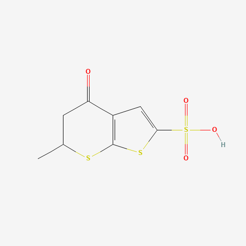 6-methyl-4-oxo-5,6-dihydrothieno[2,3-b]thiopyran-2-sulfonic acid (CAS: 120279-86-9) - Related Chemical Product